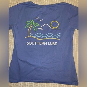 Southern Lure Beach Graphic short sleeve tee—Large